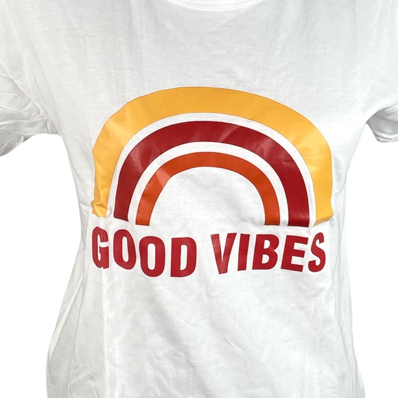 Good Vibes TShirt White XLarge - Picture 5 of 10